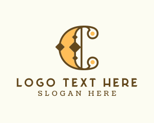 Seamstress - Premium Luxury Letter C logo design