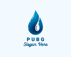 Liquid - Drinking Water Droplet logo design