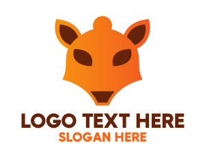 Orange Dog - Bell Fox logo design