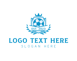 Athlete - Football Soccer Sport logo design
