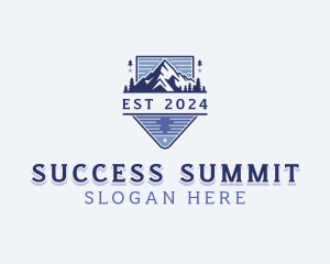 Mountain Summit Adventure logo design