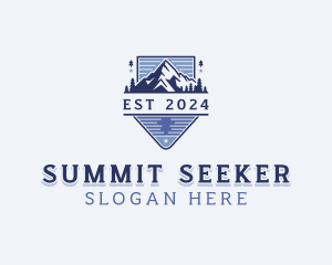 Mountain Summit Adventure logo design