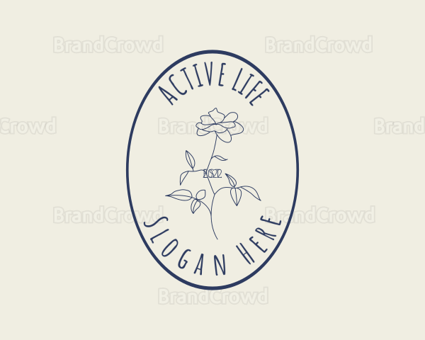 Elegant Artisan Floral Logo