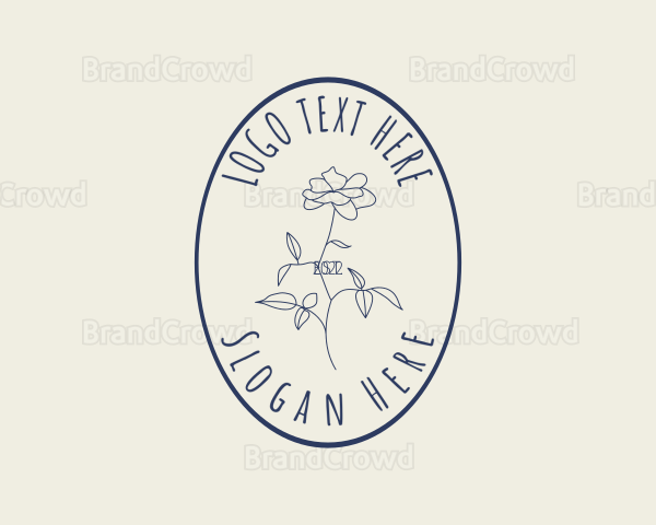 Elegant Artisan Floral Logo