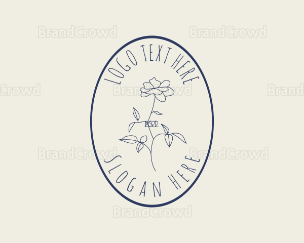 Elegant Artisan Floral Logo