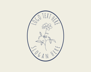 Elegant Artisan Floral  Logo