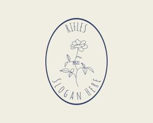 Elegant Artisan Floral  Logo