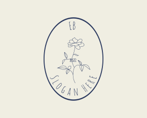 Candle - Elegant Artisan Floral logo design