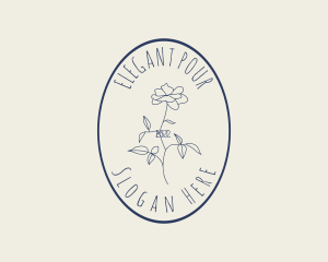 Elegant Artisan Floral  logo design