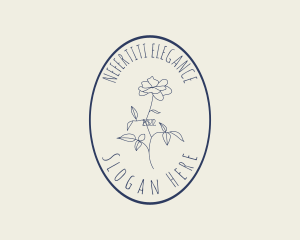 Elegant Artisan Floral  logo design