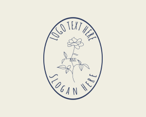 Elegant Artisan Floral  Logo