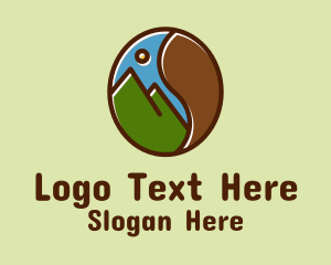 Landmark - Coffee Mountain Travel logo design