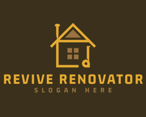 Renovator - House Builder Construction logo design