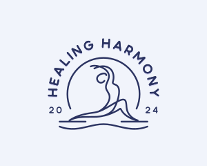 Yoga Spiritual Healing logo design