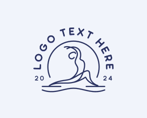 Fitness - Yoga Spiritual Healing logo design