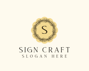 Craft Leaf Boutique logo design