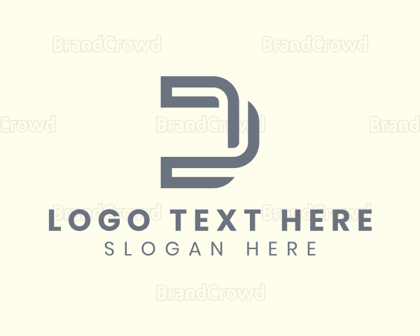 Business Company Professional Letter D Logo