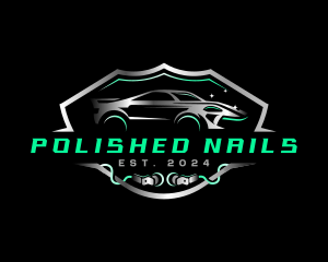 Car Polish Buffing logo design