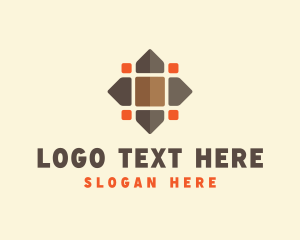 Geometric Flower Pattern Logo