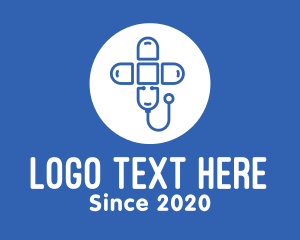 Cross - Medical Healthcare Clinic logo design