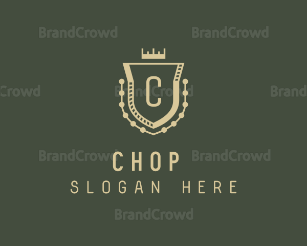 Circuit Shield Crown Logo