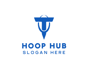 Hoop - Business Hoop Letter T logo design