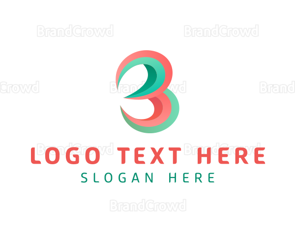 Creative Brand Letter B Logo