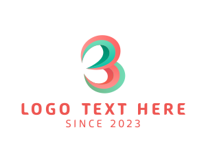 Tv Show - Startup Stylish Brand Letter B logo design