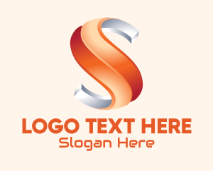 3D Lettter S Logo