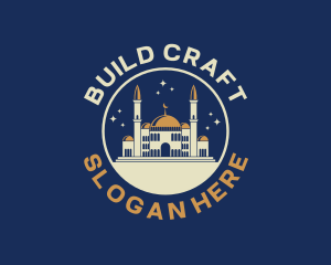 Islam Mosque Building logo design