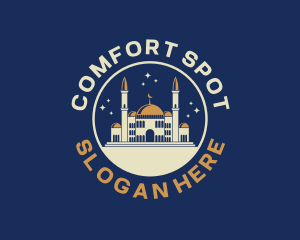 Islam Mosque Building logo design