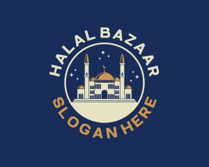 Islam Mosque Building logo design