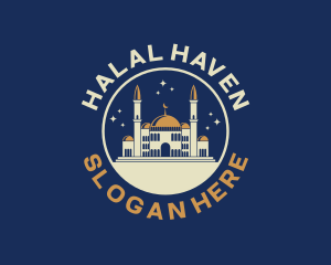 Islamic - Islam Mosque Building logo design