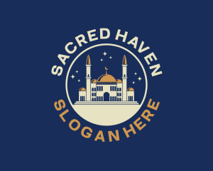 Mosque - Islam Mosque Building logo design