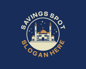 Islam Mosque Building logo design