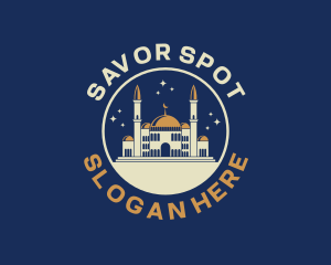 Islam Mosque Building logo design