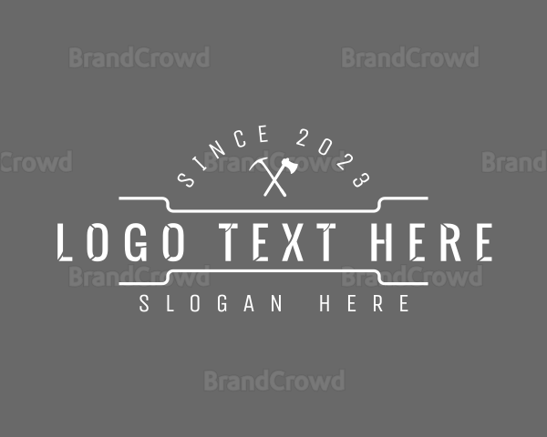 Industrial Axe Business Logo