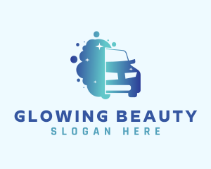 Car Suds Cleaning Logo