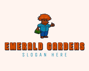 Tree Landscaping Gardener logo design