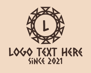 Ancient - Ancient Tribal Letter logo design