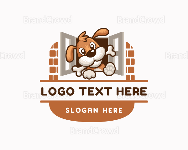 Dog Bone Window Logo