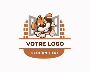 Dog Bone Pet Logo