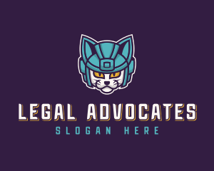 Helmet Cat Gaming Logo