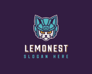 Helmet Cat Gaming Logo