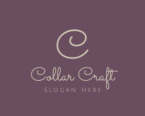 Line Cursive Feminine logo design