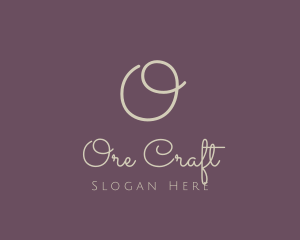 Line Cursive Feminine logo design