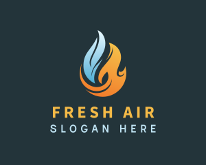 Industrial Cold Fire logo design