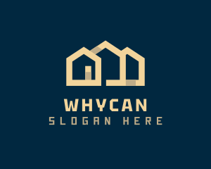 Apartment - Home Apartment Village logo design