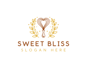 Whisk Dessert Bakery logo design