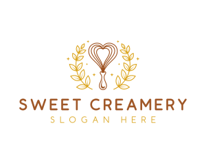 Whisk Dessert Bakery logo design